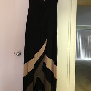 Maxi dress high low